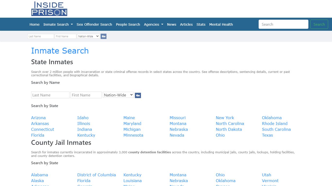 Seminole - Inside Prison | Inmate Search | Sex Offender Search